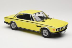 BMW 3.0 CSL E9 Kollane Minichamps 1:18 80430137980 Metall - pilt 6/8