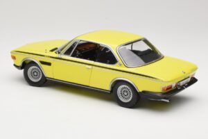 BMW 3.0 CSL E9 Kollane Minichamps 1:18 80430137980 Metall - pilt 7/8