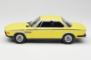 BMW 3.0 CSL E9 Kollane Minichamps 1:18 155028130 Metall - pilt 3/6