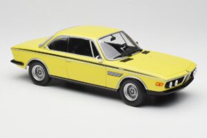BMW 3.0 CSL E9 Kollane Minichamps 1:18 155028130 Metall - pilt 4/6