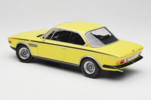 BMW 3.0 CSL E9 Kollane Minichamps 1:18 155028130 Metall - pilt 5/6