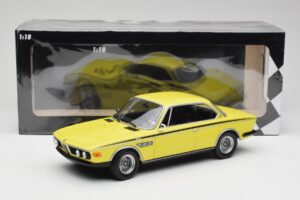 BMW 3.0 CSL E9 Kollane Minichamps 1:18 155028130 Metall - pilt 6/6