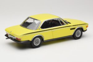 BMW 3.0 CSL E9 Kollane Minichamps 1:18 80430137980 Metall - pilt 3/8