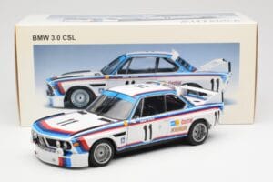 BMW 3.0 CSL #11 C. Amon / H. Stuck 24 Hours of Spa 1973 AUTOart 1:18 87347 Metall - pilt 8/8