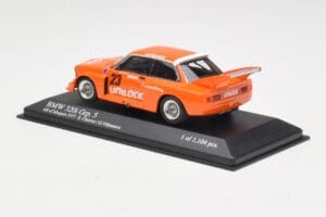 BMW 320i Group 5 #23 E. Cheever / G. Villeneuve 6 Hours of Mosport Class Winners 1977 Damaged Spoiler Minichamps 1:43 4007723 - pilt 4/5