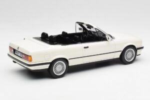 BMW 325i E30 Kabriolett Alpine Valge Norev 1:18 183213 Metall - pilt 2/6