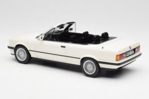 BMW 325i E30 Kabriolett Alpine Valge Norev 1:18 183213 Metall - pilt 5/6