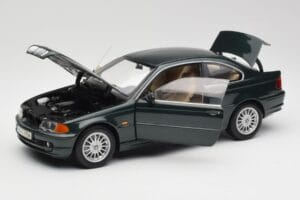 BMW 328 Ci E46 Roheline Kyosho 1:18 80439411466 Metall - pilt 2/8