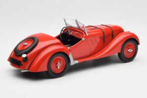 BMW 328 Punane Minichamps 1:18 155025031 Metall - pilt 2/6