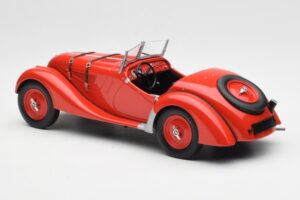 BMW 328 Punane Minichamps 1:18 155025031 Metall - pilt 5/6