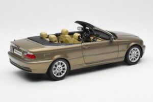 BMW 328Ci E46 Kabriolett Individual Messing Metallik Piiratud Tiraaž Kyosho 1:18 80430395004 Metall - pilt 3/8