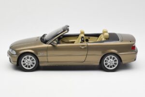 BMW 328Ci E46 Kabriolett Individual Messing Metallik Piiratud Tiraaž Kyosho 1:18 80430395004 Metall - pilt 4/8