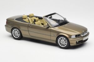 BMW 328Ci E46 Kabriolett Individual Messing Metallik Piiratud Tiraaž Kyosho 1:18 80430395004 Metall - pilt 6/8