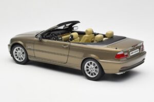 BMW 328Ci E46 Kabriolett Individual Messing Metallik Piiratud Tiraaž Kyosho 1:18 80430395004 Metall - pilt 7/8