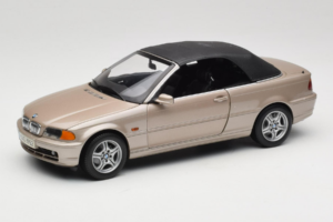 BMW 328i E46 Kabriolett Sand Beige Metallic Kyosho 1:18 80430009756 Metall - pilt 3/9