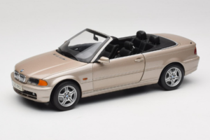 BMW 328i E46 Kabriolett Sand Beige Metallic Kyosho 1:18 80430009756 Metall
