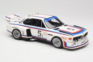 BMW 3.5 CSL E9 Gr.5 #5 K.W.M. Racing K. Miller / D. Cowart 6 Hours of Watkins Glen 1979 Minichamps 1:18 180792005 Metall - pilt 6/8