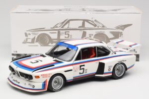 BMW 3.5 CSL E9 Gr.5 #5 K.W.M. Racing K. Miller / D. Cowart 6 Hours of Watkins Glen 1979 Minichamps 1:18 180792005 Metall - pilt 8/8