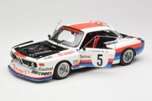 BMW 3.5 CSL E9 Gr.5 #5 S. Manhalter Winner Havirov Interseries 1977 Minichamps 1:18 180772005 Metall - pilt 2/8