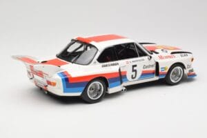 BMW 3.5 CSL E9 Gr.5 #5 S. Manhalter Winner Havirov Interseries 1977 Minichamps 1:18 180772005 Metall - pilt 3/8