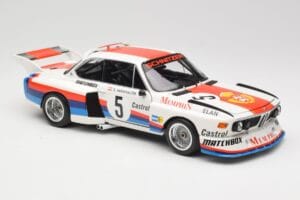 BMW 3.5 CSL E9 Gr.5 #5 S. Manhalter Winner Havirov Interseries 1977 Minichamps 1:18 180772005 Metall - pilt 6/8