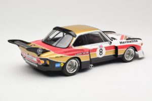 BMW 3.5 CSL E9 Hermetite #8 J. Fitzpatrick / T. Walkinshaw 1000 km Nurburgring 1976 Minichamps 1:18 155762608 Metall - pilt 2/6