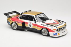 BMW 3.5 CSL E9 Hermetite #8 J. Fitzpatrick / T. Walkinshaw 1000 km Nurburgring 1976 Minichamps 1:18 155762608 Metall - pilt 4/6