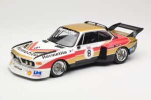 BMW 3.5 CSL E9 Hermetite #8 J. Fitzpatrick / T. Walkinshaw 1000 km Nurburgring 1976 Minichamps 1:18 155762608 Metall
