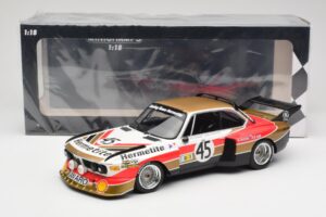 BMW 3.5 CSL E9 #45 Hermetite T. Walkinshaw / J. Fitzpatrick 24 Hours of Le Mans 1976 Minichamps 1:18 155762645 Metall - pilt 6/6