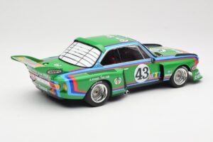BMW 3.5 CSL E9 Schnitzer #43 D. Quester / A. Krebs 24 Hours of Le Mans 1976 Minichamps 1:18 155762643 Metall - pilt 2/6