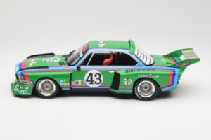 BMW 3.5 CSL E9 Schnitzer #43 D. Quester / A. Krebs 24 Hours of Le Mans 1976 Minichamps 1:18 155762643 Metall - pilt 3/6