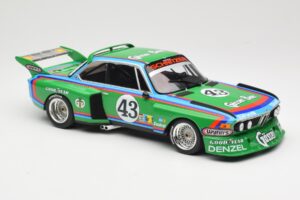 BMW 3.5 CSL E9 Schnitzer #43 D. Quester / A. Krebs 24 Hours of Le Mans 1976 Minichamps 1:18 155762643 Metall - pilt 4/6