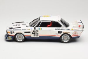 BMW 3.5 CSL E9 #46 Team Brock P. Brock / F. Muir / J. Aubriet 24 Hours of Le Mans 1976 Minichamps 1:18 153762646 Metall - pilt 3/6