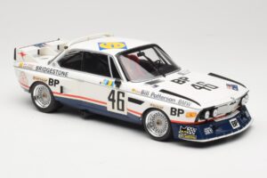 BMW 3.5 CSL E9 #46 Team Brock P. Brock / F. Muir / J. Aubriet 24 Hours of Le Mans 1976 Minichamps 1:18 153762646 Metall - pilt 4/6