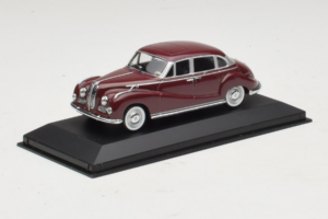 BMW 502 V8 Tumepunane Minichamps 1:43 430022402 Metall - pilt 2/4