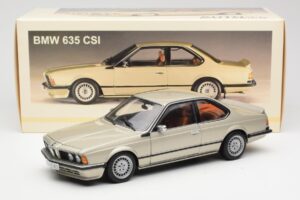 BMW 635 CSi E24 Bronzit Beige Metallic AUTOart 1:18 70523 Metall - pilt 8/8