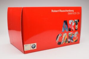 BMW 635 CSi E24 Art Car Robert Rauschenberg AUTOart 1:18 80430150924 Metall - pilt 8/8