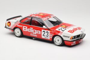 BMW 635 CSi E24 Belga Juma Racing M. Winkelhock / T. Regout 24 Hours of Spa 1985 Minichamps 1:18 155852523 Metall - pilt 4/6