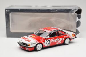 BMW 635 CSi E24 Belga Juma Racing M. Winkelhock / T. Regout 24 Hours of Spa 1985 Minichamps 1:18 155852523 Metall - pilt 6/6