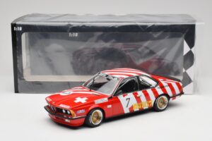 BMW 635 CSi E24 #7 BMW Italia G. Brancatelli / H. Kelleners Brno Grand Prix 1984 Minichamps 1:18 155842507 Metall - pilt 6/6