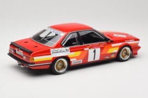 BMW 635 CSi E24 #1 U. Felder / D. Hamelmann Auto Budde Winners 24 Hours of Nürburgring 1985 Minichamps 1:18 155852501 Metall - pilt 2/6