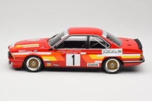 BMW 635 CSi E24 #1 U. Felder / D. Hamelmann Auto Budde Winners 24 Hours of Nürburgring 1985 Minichamps 1:18 155852501 Metall - pilt 3/6