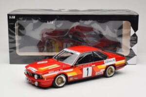 BMW 635 CSi E24 #1 U. Felder / D. Hamelmann Auto Budde Winners 24 Hours of Nürburgring 1985 Minichamps 1:18 155852501 Metall - pilt 6/6