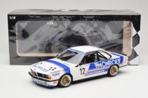 BMW 635 CSi E24 #12 C. Ballot-Léna / Deyne 500km Monza 1985 Minichamps 1:18 155852512 Metall - pilt 6/6