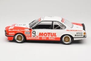 BMW 635 CSi E24 #9 Hollinger / P. Giroix Garage du Bac 24 Hours of Spa 1984 Minichamps 1:18 155842509 Metall - pilt 3/6