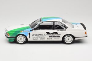 BMW 635 CSi E24 Vogelsang Automobile H. Grohs Winner Bergischer Löwe Zolder 1984 Minichamps 1:18 155842511 Metall - pilt 3/6