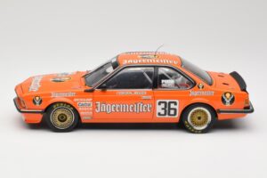 BMW 635CSi E24 Jagermeister #36 W. Brun / H. Grohs ETCC 1984 Minichamps 1:18 80430139185 Metall - pilt 4/8