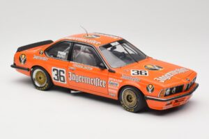 BMW 635CSi E24 Jagermeister #36 W. Brun / H. Grohs ETCC 1984 Minichamps 1:18 80430139185 Metall - pilt 6/8