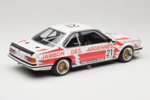 BMW 635CSi E24 Team Brun Motorsport #21 H. Grohs / T. Boutsen Spa 24 Hours 1985 Minichamps 1:18 155852521 Metall - pilt 2/6