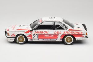 BMW 635CSi E24 Team Brun Motorsport #21 H. Grohs / T. Boutsen Spa 24 Hours 1985 Minichamps 1:18 155852521 Metall - pilt 3/6